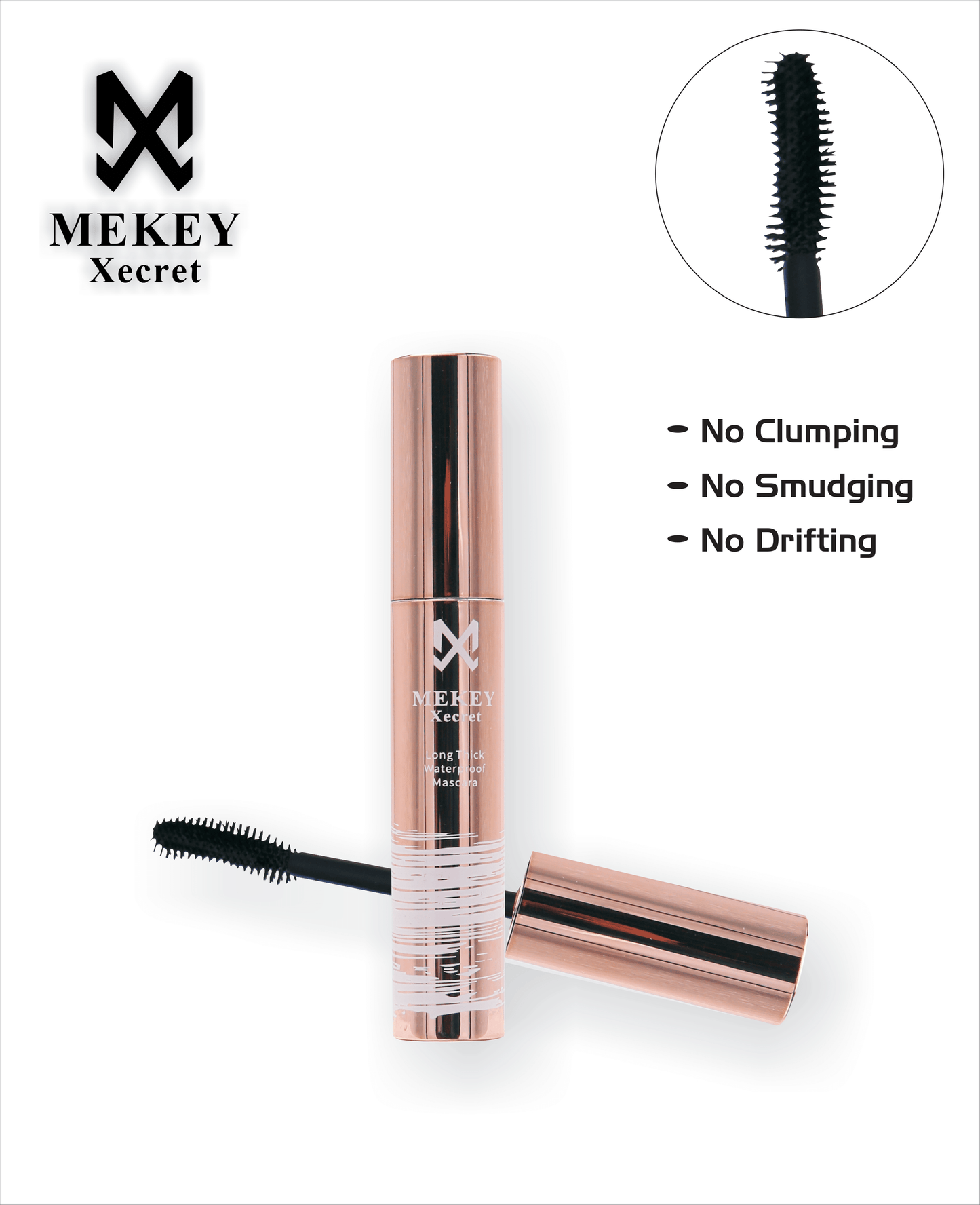 Mekeyxecret Waterproof Longlasting Mascara